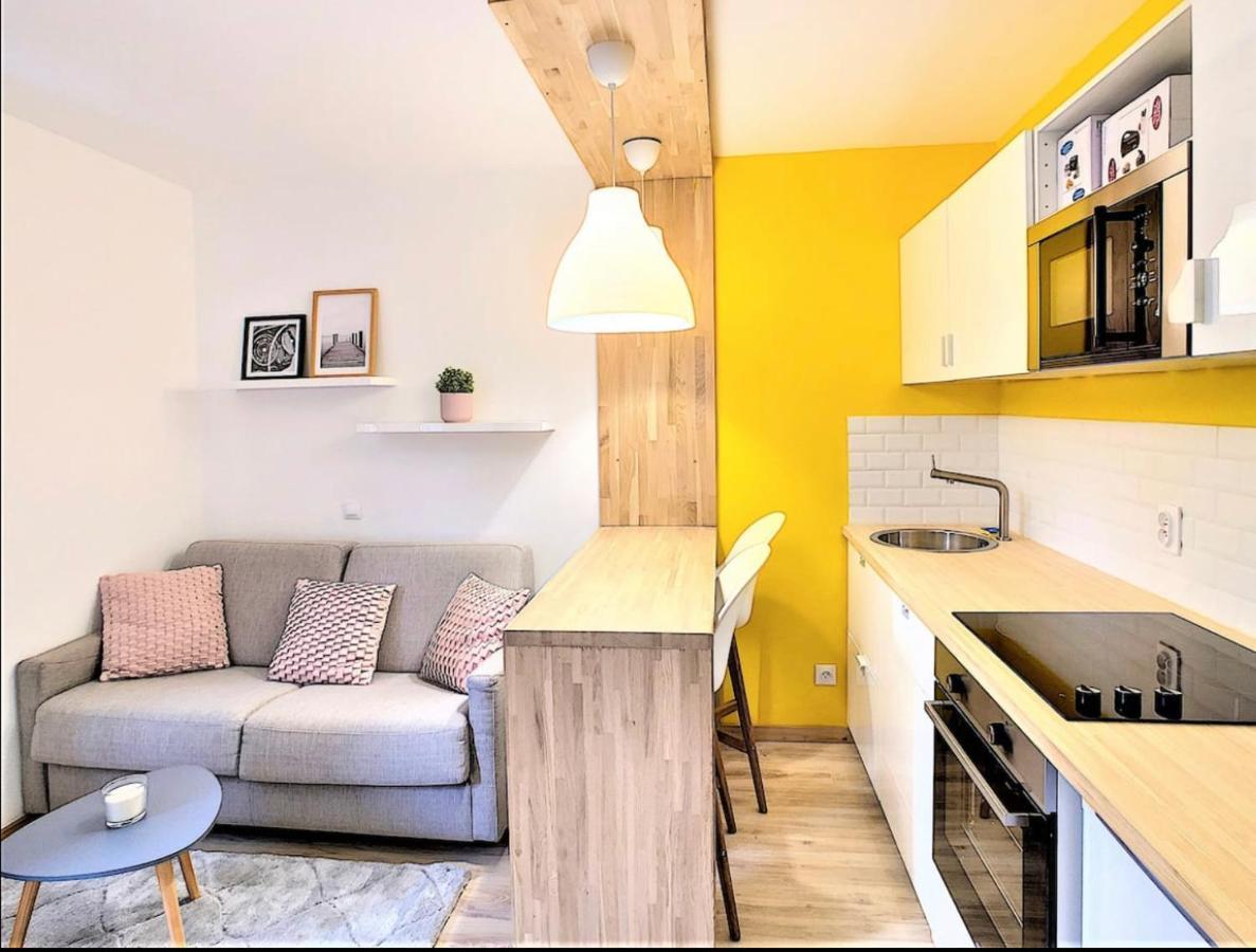 Centre Saint-Gervais Studio Jaune Moderne Proche Telecabine 2 Pers Dış mekan fotoğraf
